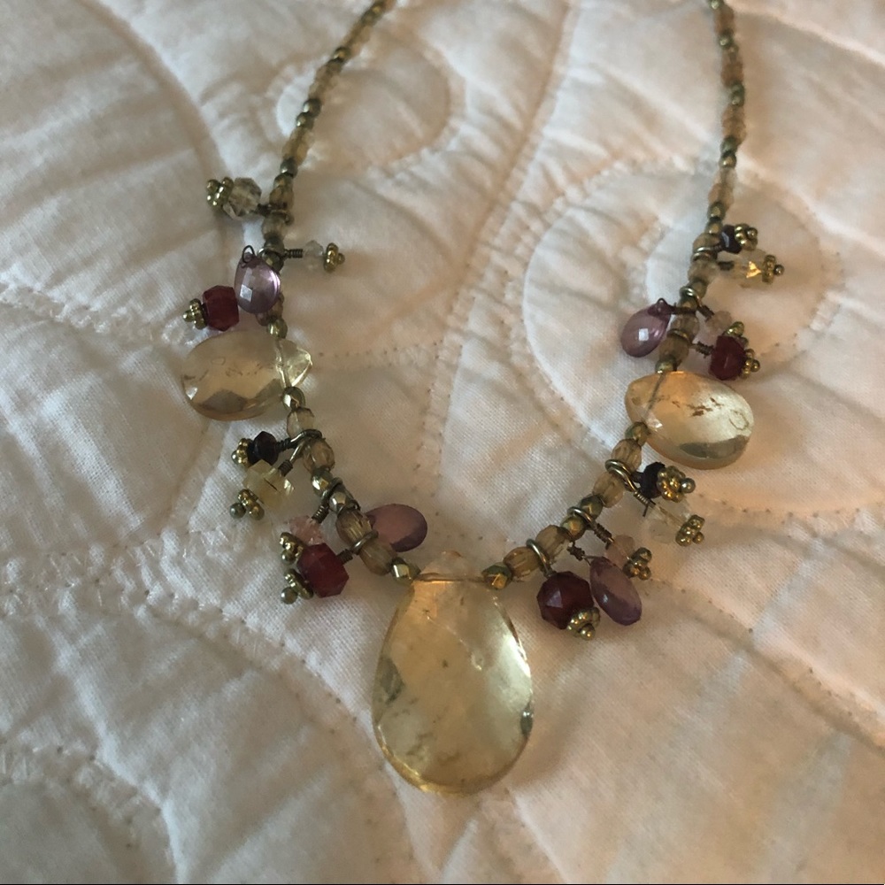 ❇️$5 when you bundle❇️Oh My” statement necklace